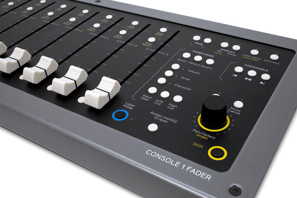 Softube Console 1 Fader Motorised 10-Fader Mixer