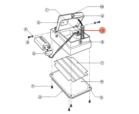 BOSS Pedal Spring
