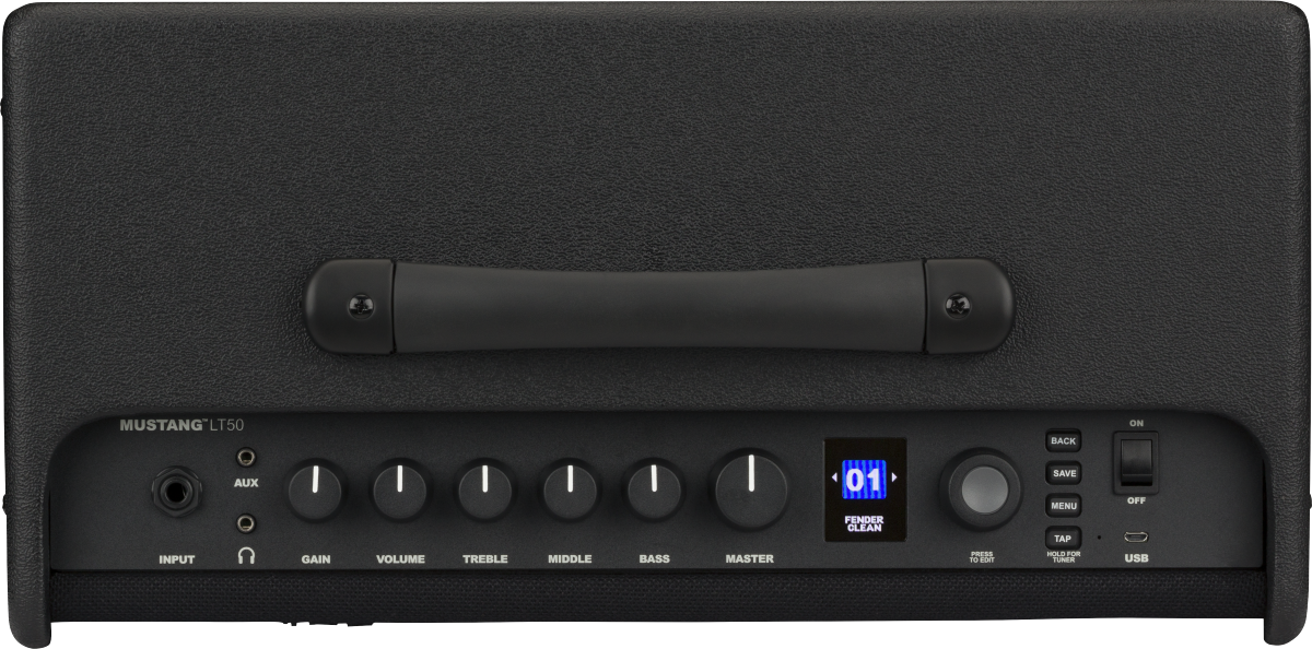 Mustang lt25 amp top