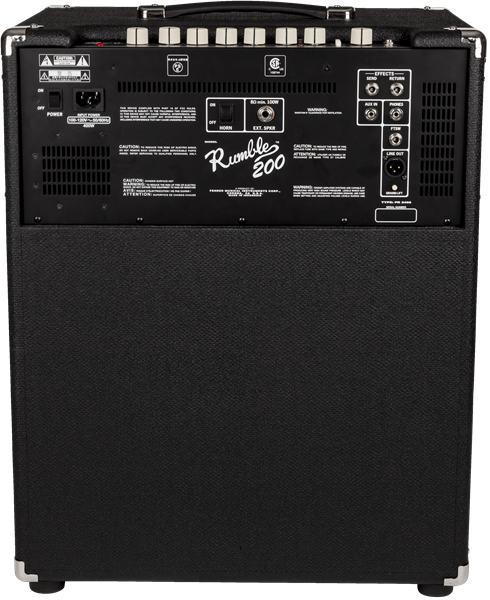 Fender Rumble 200 V3 Class D 200 Watt 1x15" Bass Combo Amplfier