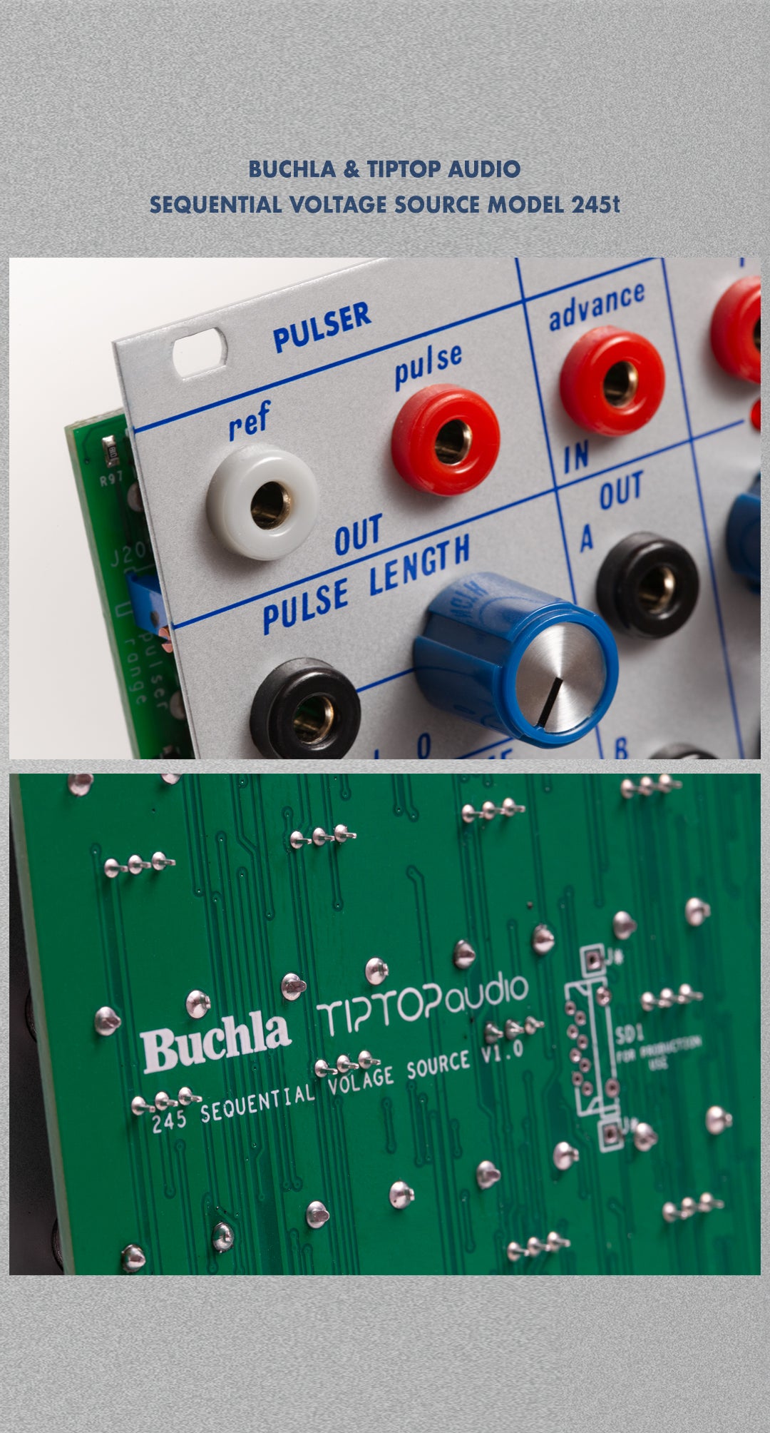 Tiptop Audio Buchla Model 245t Sequential Voltage Source – Found Sound