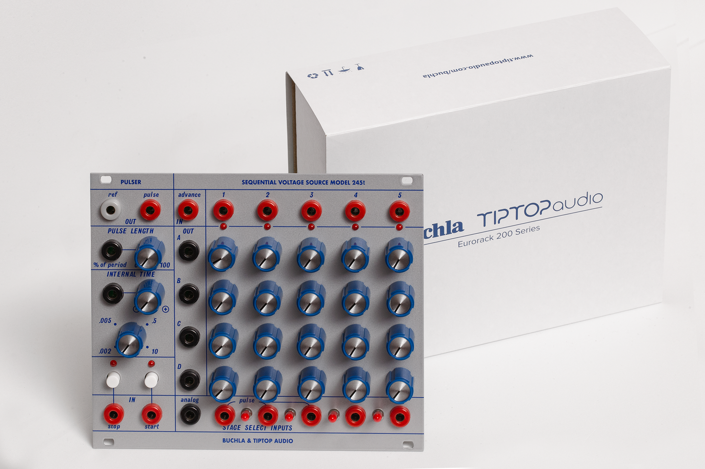 Tiptop Audio Buchla Model 245t Sequential Voltage Source – Found Sound Tiptop Audio Buchla Model 245t Sequential Voltage Source – Found Sound