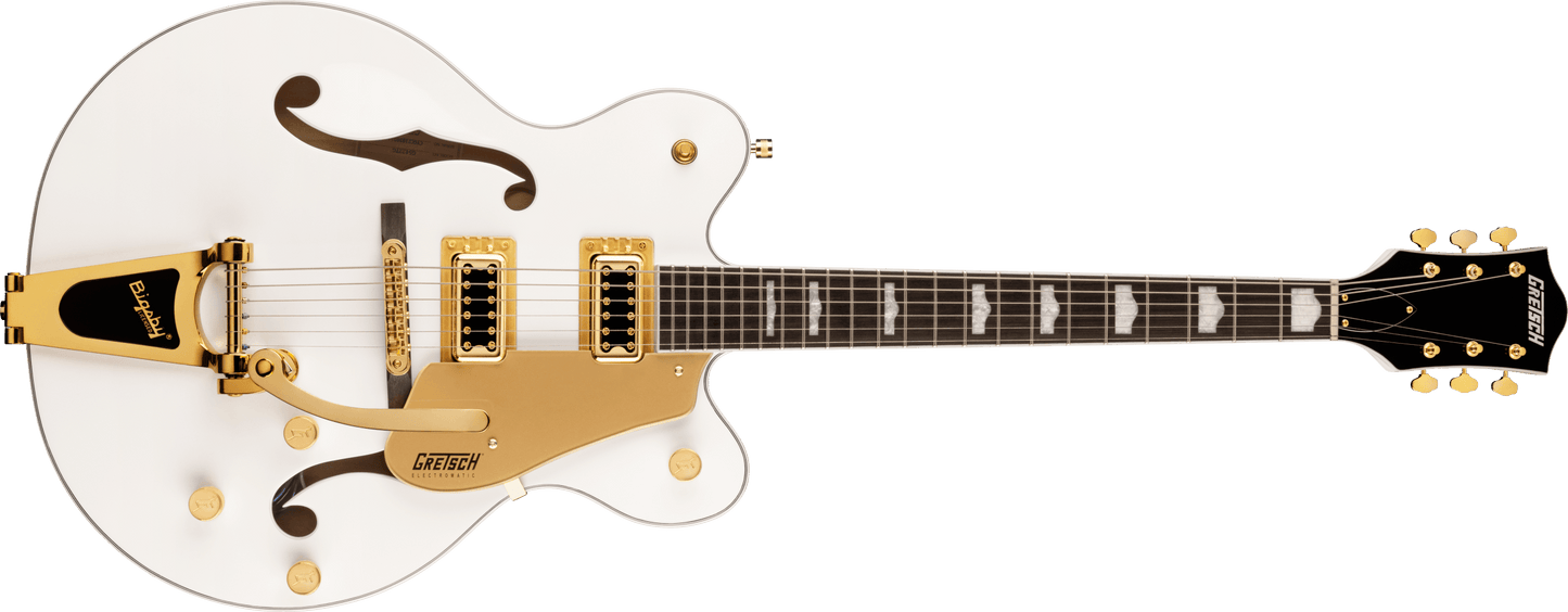 Gretsch G5422TG Electromatic Classic Hollow Body Double Cut Electric Guitar w/ Bigsby - Snowcrest White