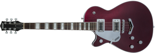 Gretsch G5220LH Electromatic Jet BT Single-Cut with V-Stoptaill Left-Handed - Dark Cherry Metallic