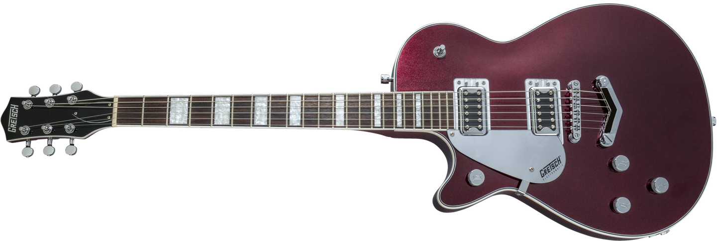 Gretsch G5220LH Electromatic Jet BT Single-Cut with V-Stoptaill Left-Handed - Dark Cherry Metallic