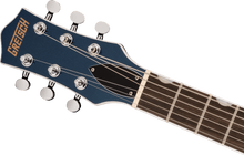 Load image into Gallery viewer, Gretsch G5232LH Electromatic Double Jet FT, with V-Stoptail, Left-Handed - Midnight Sapphire
