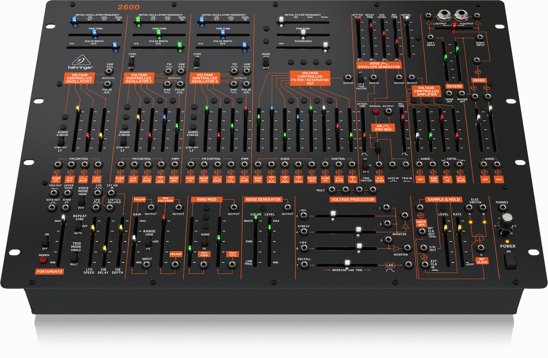 Behringer 2600 Semi Modular Analogue Synthesizer