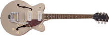 Load image into Gallery viewer, Gretsch G2655T-P90 Streamliner Center Block Jr. Double-Cut P90 with Bigsby - Two-Tone Sahara Metallic and Vintage Mahogany Stain
