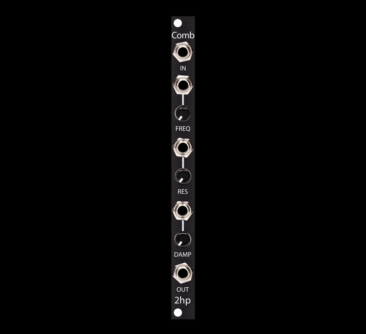 2hp Comb Filter- Black