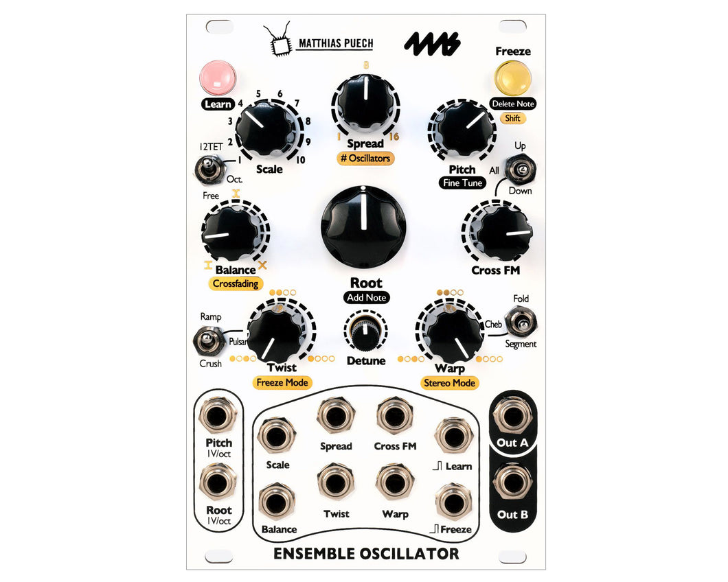 4MS Ensemble Oscillator - White