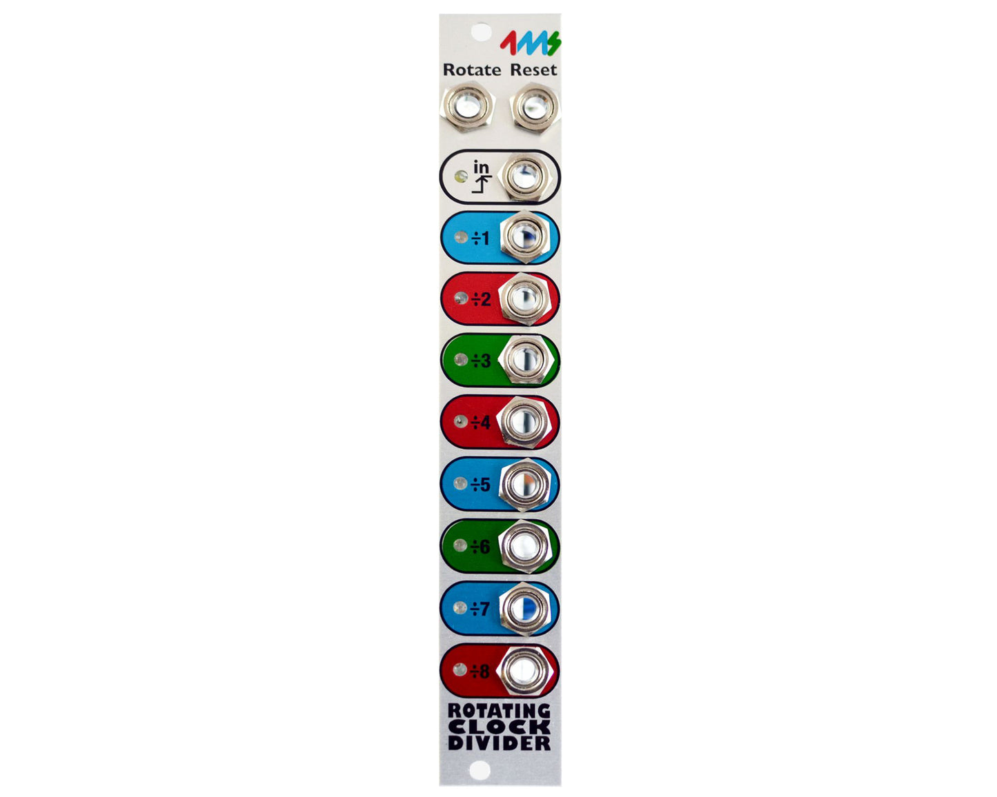 4ms Rotating Clock Divider (RCD)
