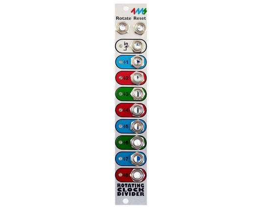4ms Rotating Clock Divider (RCD)