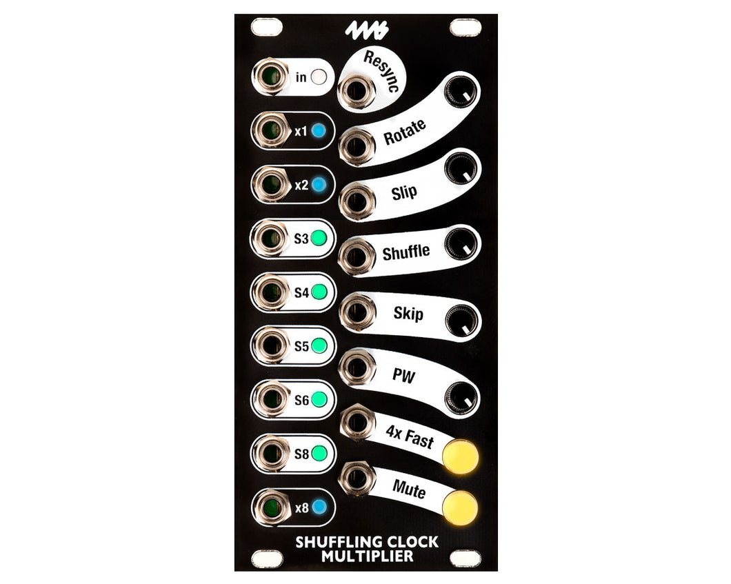 4MS Shuffling Clock Multiplier Plus (SCM Plus)