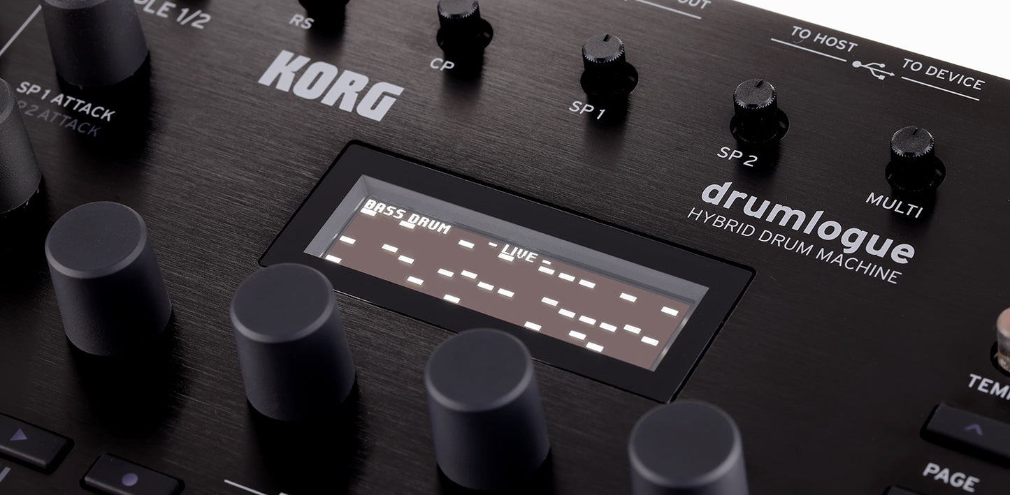 KORG Drumlogue Hybrid Drum Machine