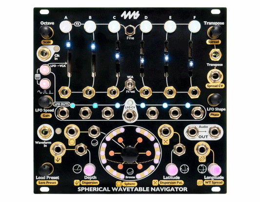 4ms Spherical Wavetable Navigator