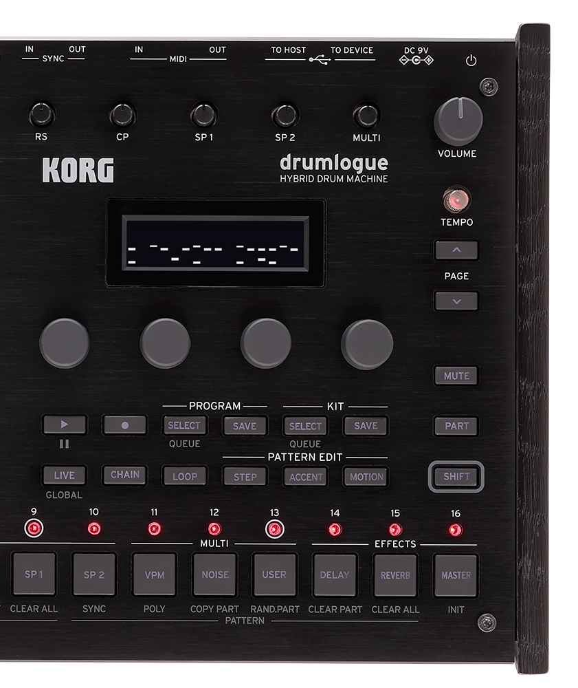 KORG Drumlogue Hybrid Drum Machine