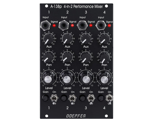 Doepfer A-138pv Performance Mixer Input Vintage Edition