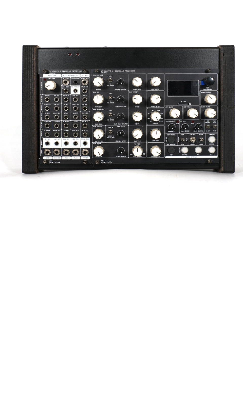 ADDAC System ADDAC112SF Standalone Frame for VC Looper & Granular Processor