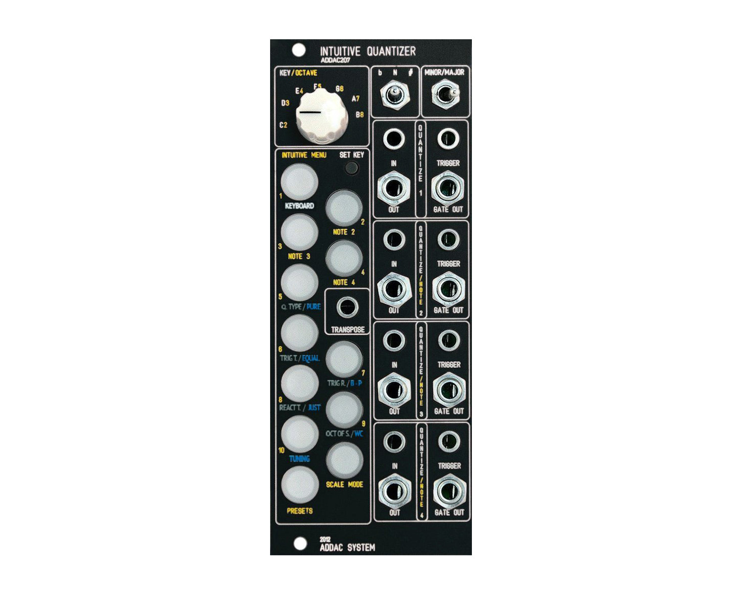 鍵盤楽器 ADDAC 207 Intuitive Quantizer ADDAC System ADDAC207 Intuitive Quantizer – Found Sound