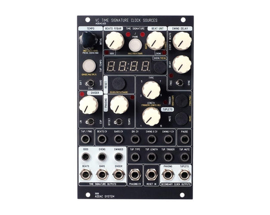 ADDAC Systems ADDAC403 VC Time Signature Clock Sources