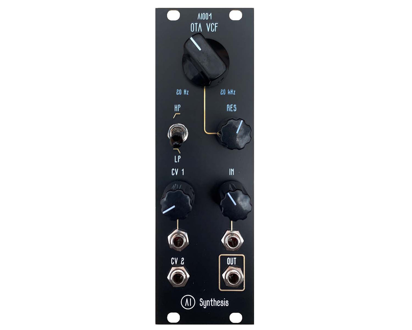 AI Synthesis AI004 OTA Filter - Black