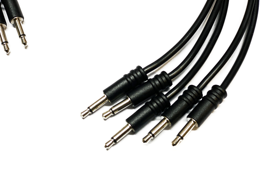 ALM Busy Circuits 30cm Black Patch Cables - Pack of 5