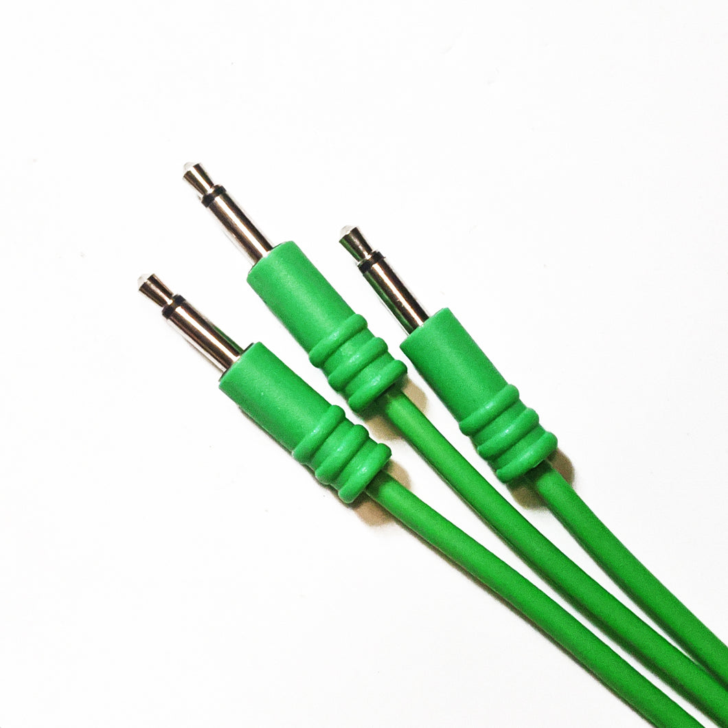 ALM Busy Circuits 120cm Green Patch Cables - Pack of 2