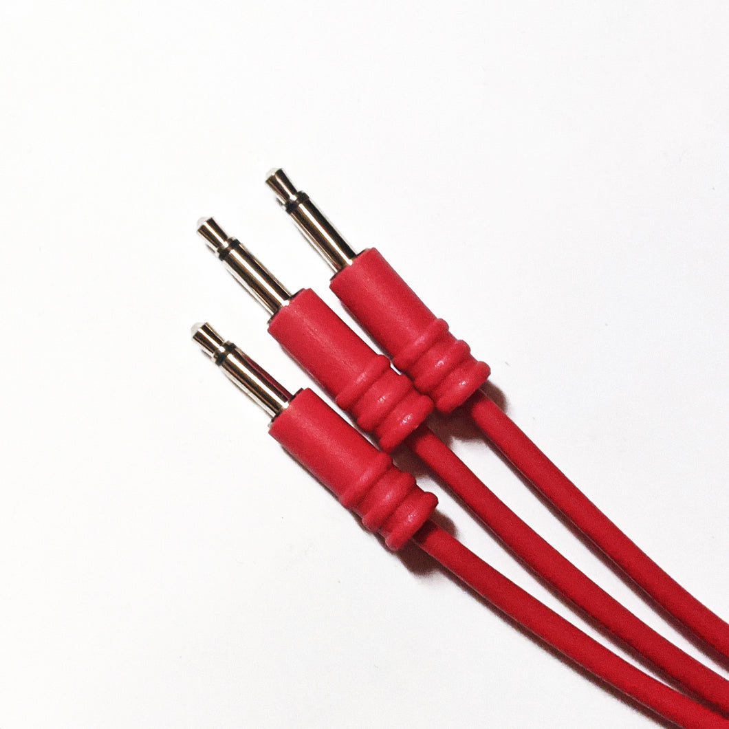 ALM Busy Circuits 90cm Red Patch Cables - Pack of 3