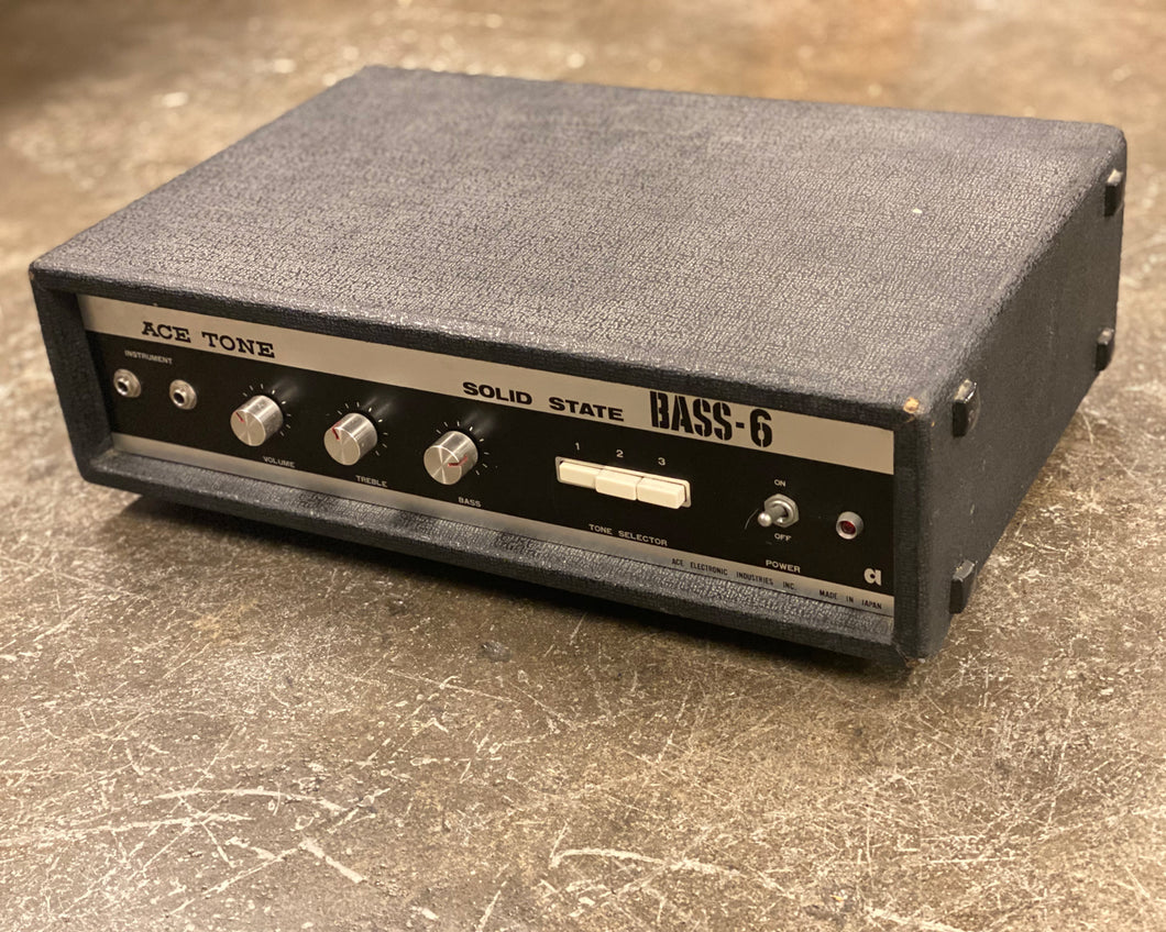 再値下げ* Ace Tone BASS-6 Bass Amp Head レア