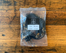 Load image into Gallery viewer, After Later Audio 45cm Double-end Stackable Patch Cable 5 Pack - Black
