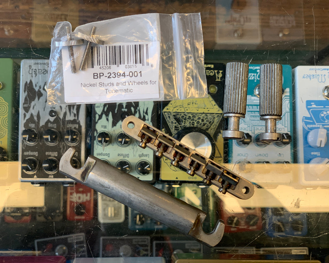 - Aged Nickel '59 Les Paul Bridge Set