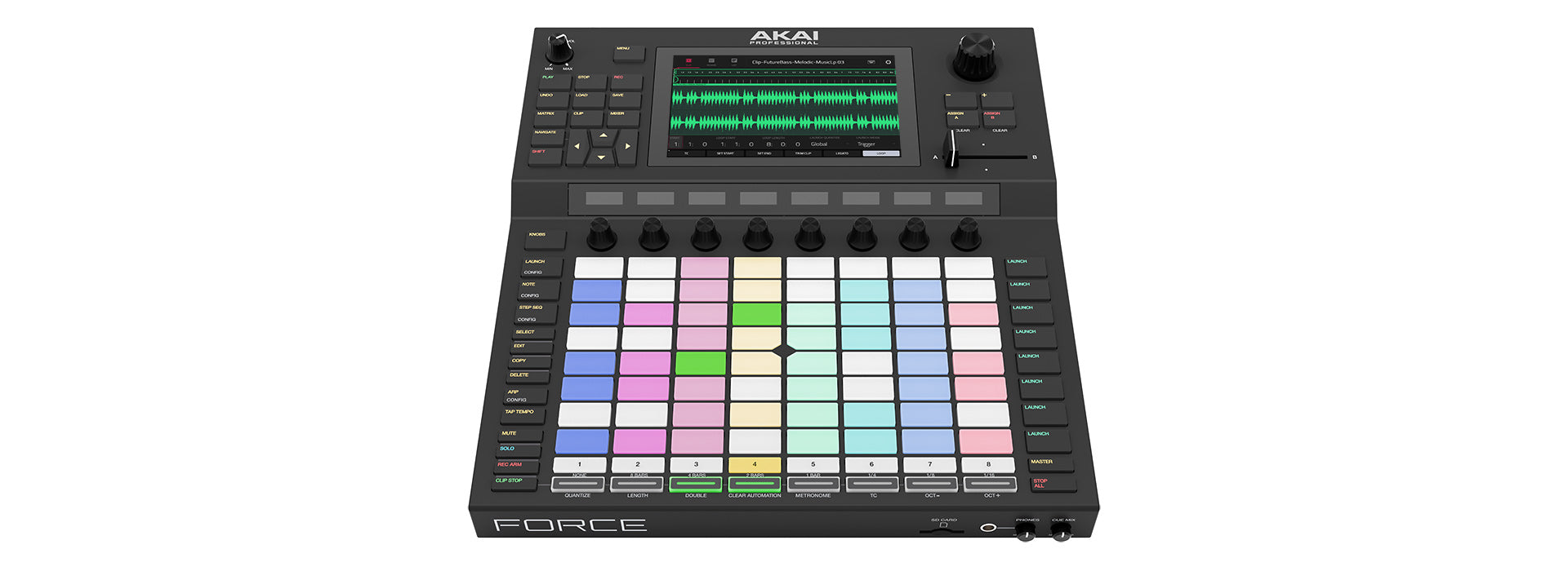 Akai Force Standalone Clip Launching Machine – Found Sound