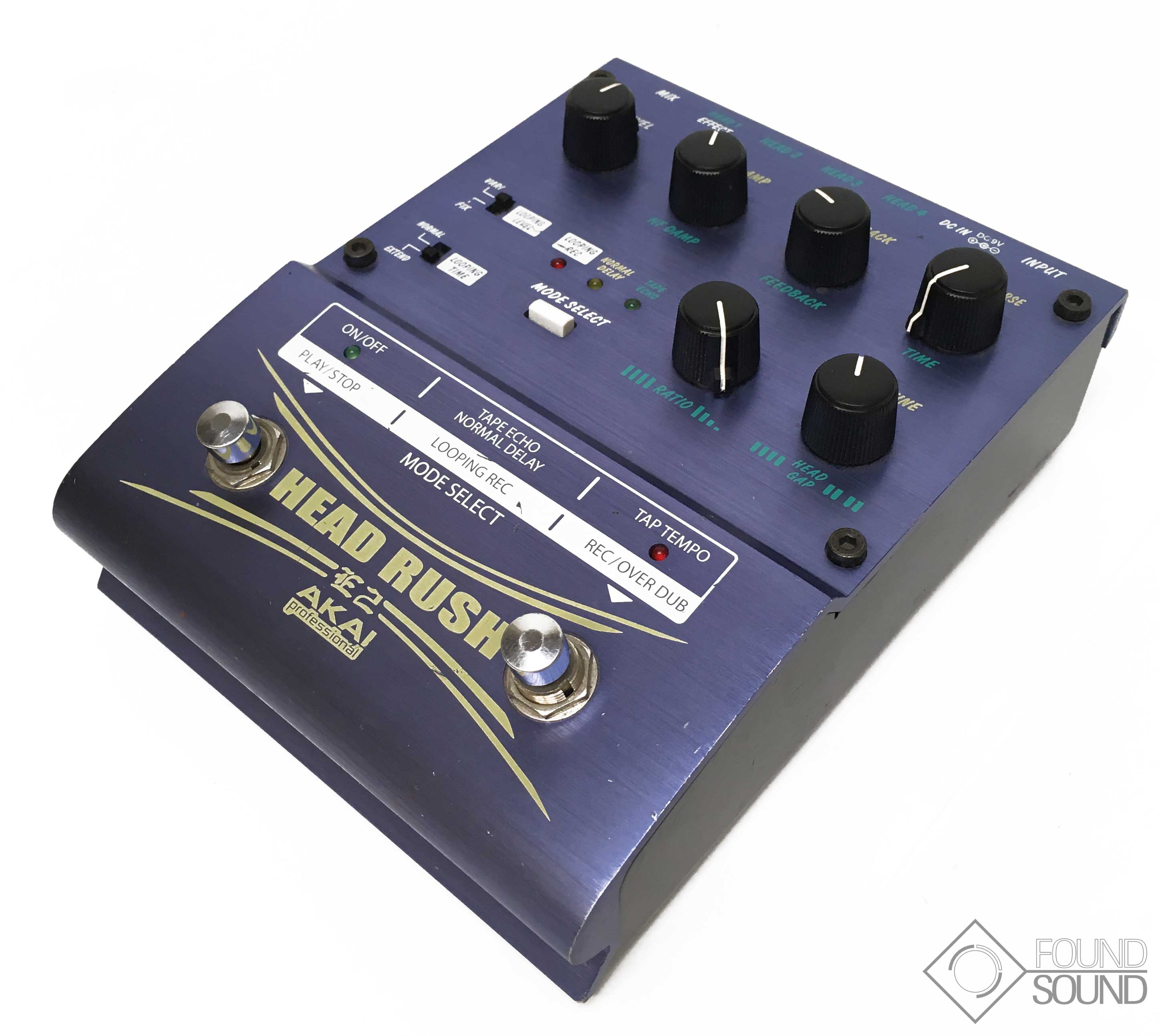 ギター AKAI HEAD RUSH Akai Head Rush E2 Delay - YouTube