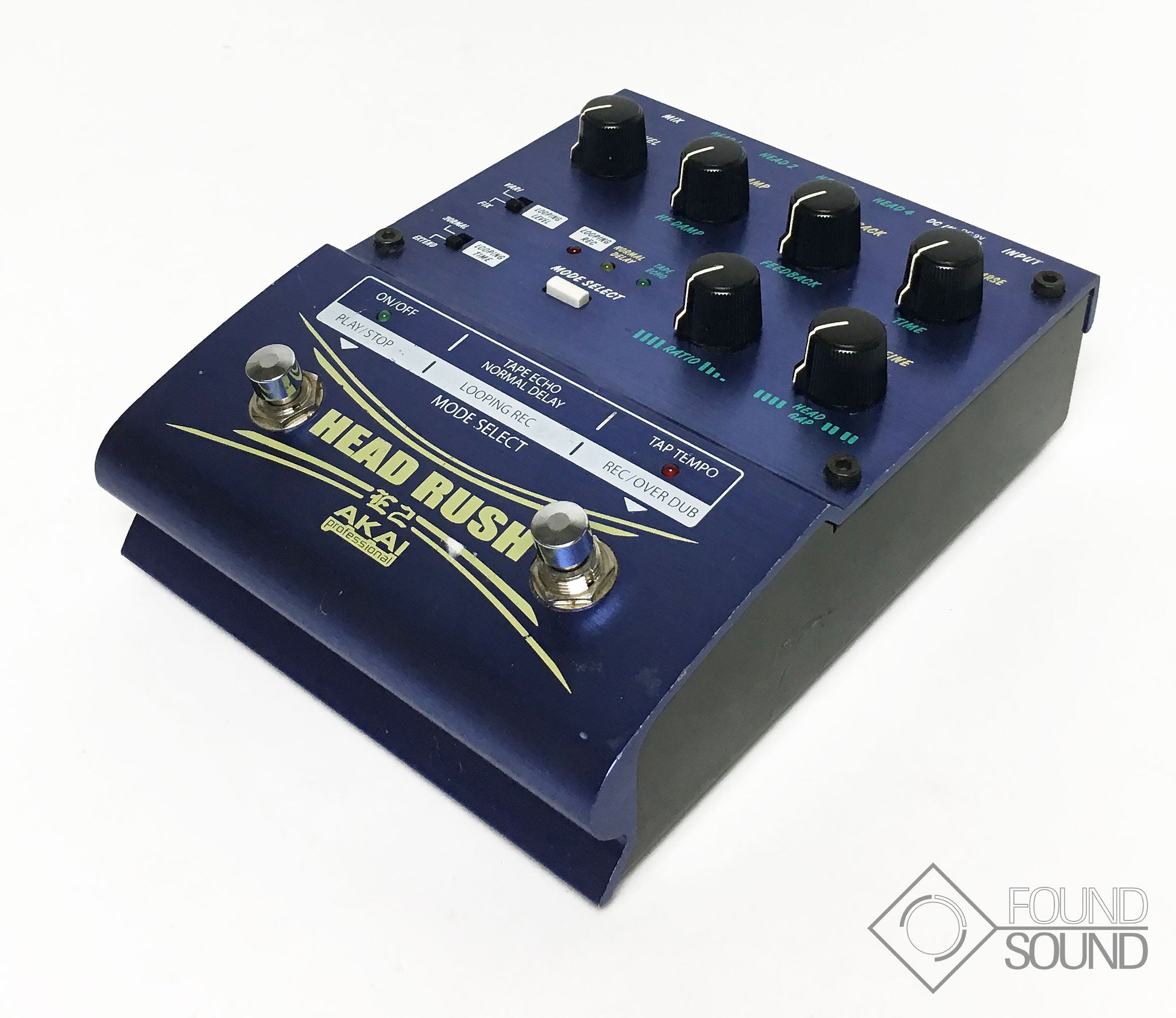 AKAI HEAD RUSH E2 ルーパー　テープエコー　ディレイ　名機 Akai Professional E2 Headrush Delay/Echo/Looping : Amazon.in