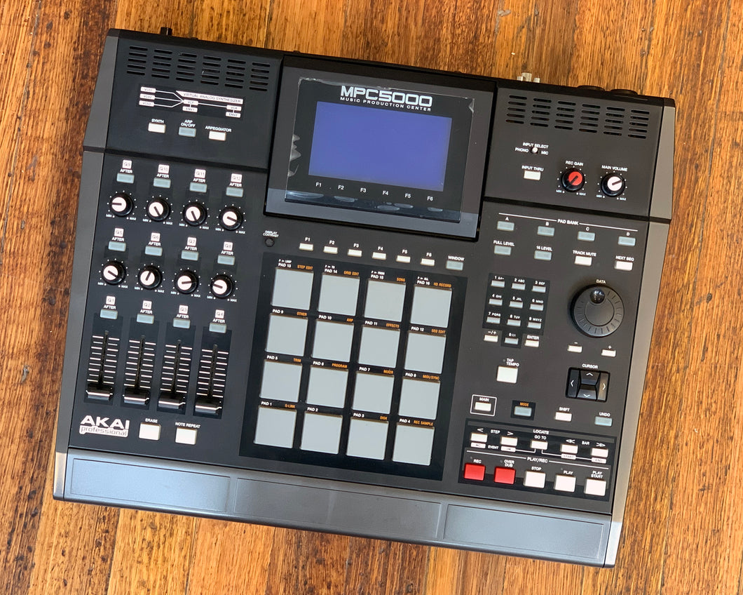 AKAI MPC5000電源ケーブル付き - デジタル楽器