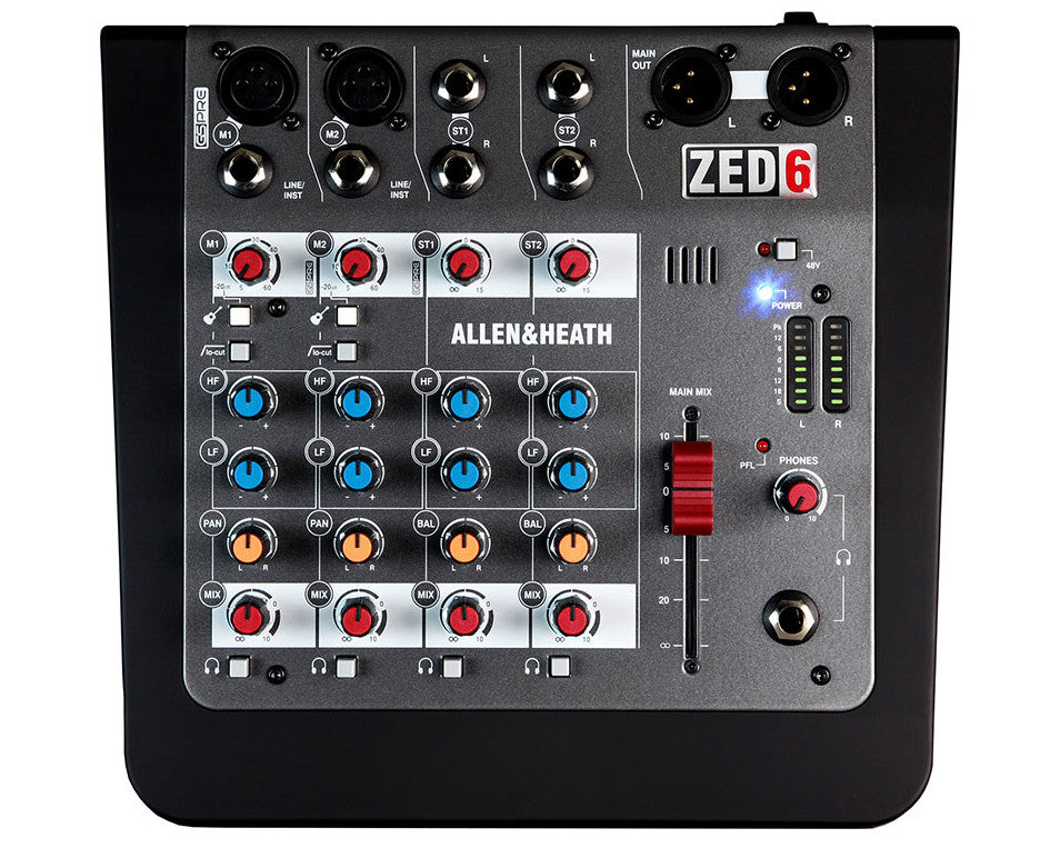 Allen & Heath ZED6