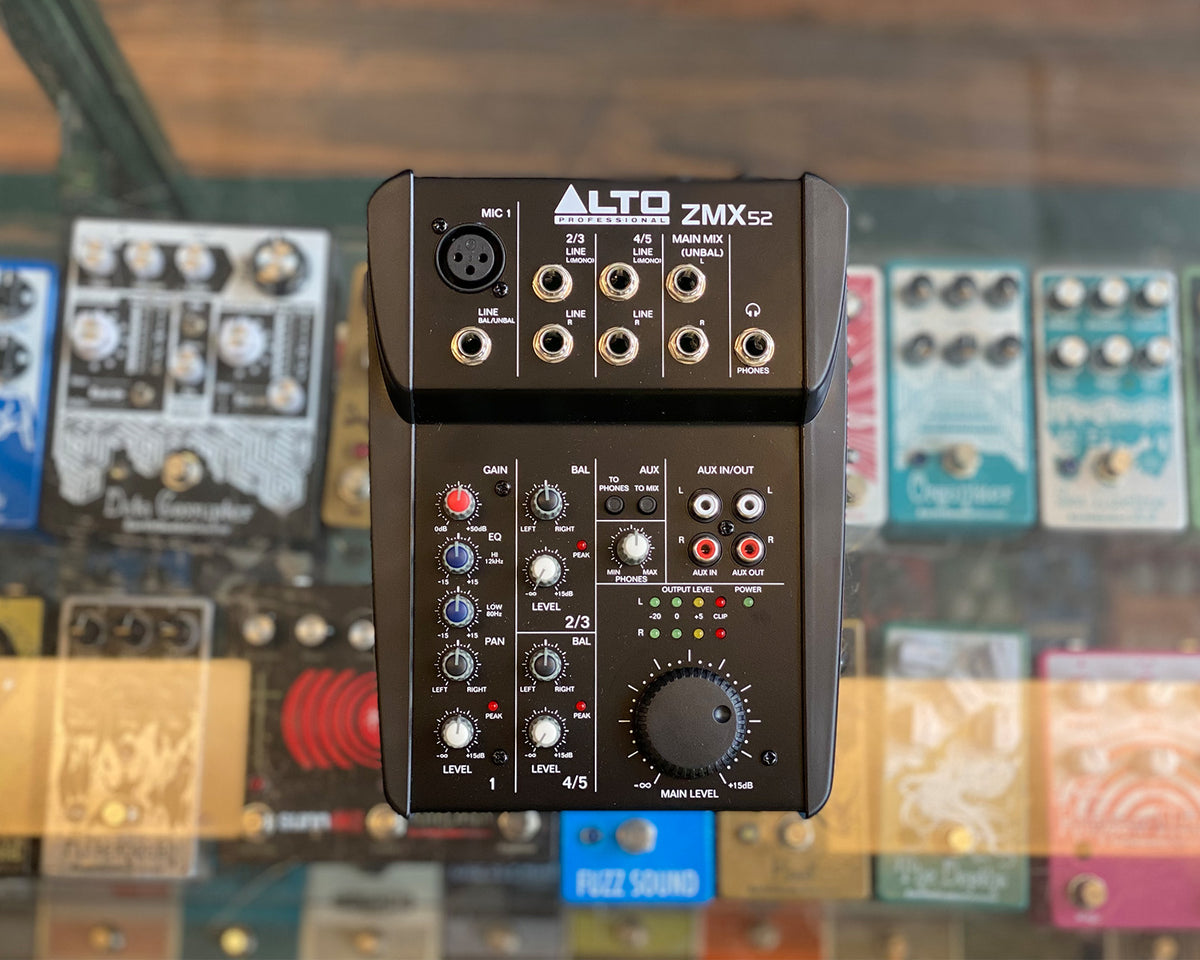 Alto ZMX52 5Channel Mixer Found Sound