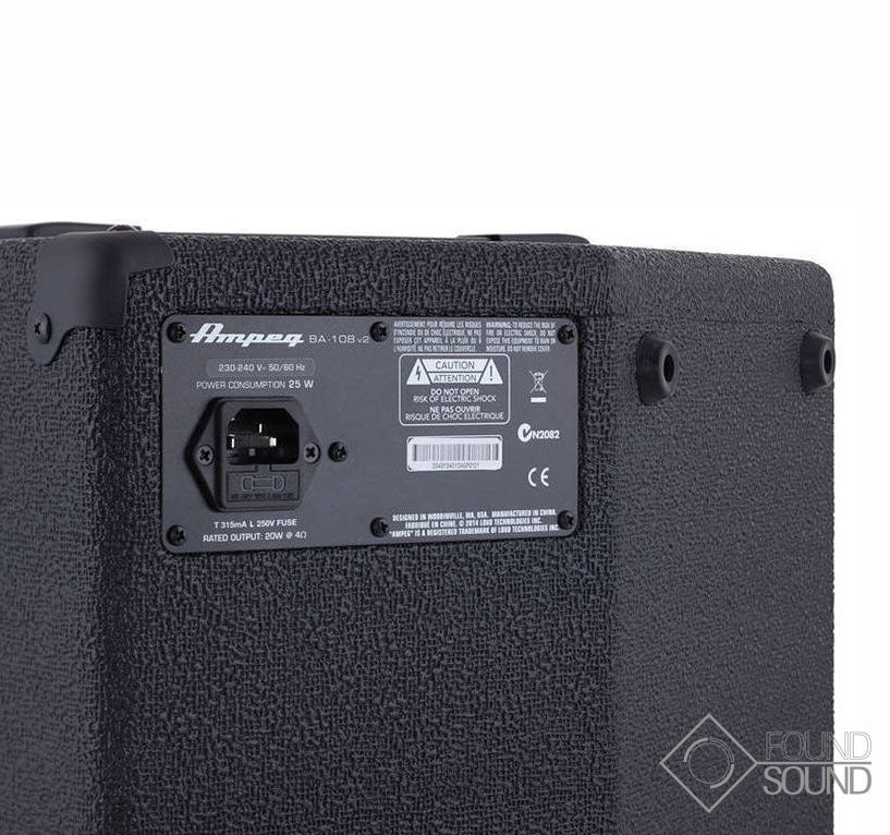 Bassamp Series BA-108 Ver.2 ベースアンプ Ampeg Bassamp Series BA