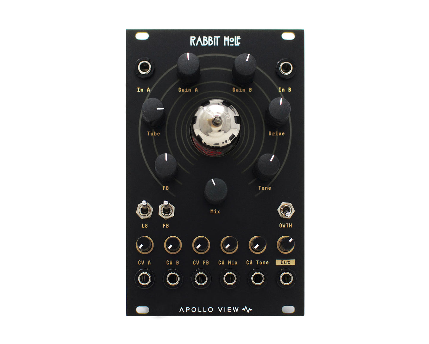 Apollo View Rabbit Hole Valve Summing Mixer Eurorack Module