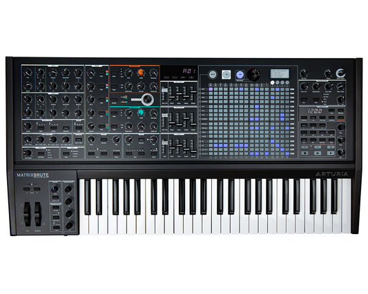 Arturia MatrixBrute Noir Limited Edition Analogue Monophonic Synthesizer