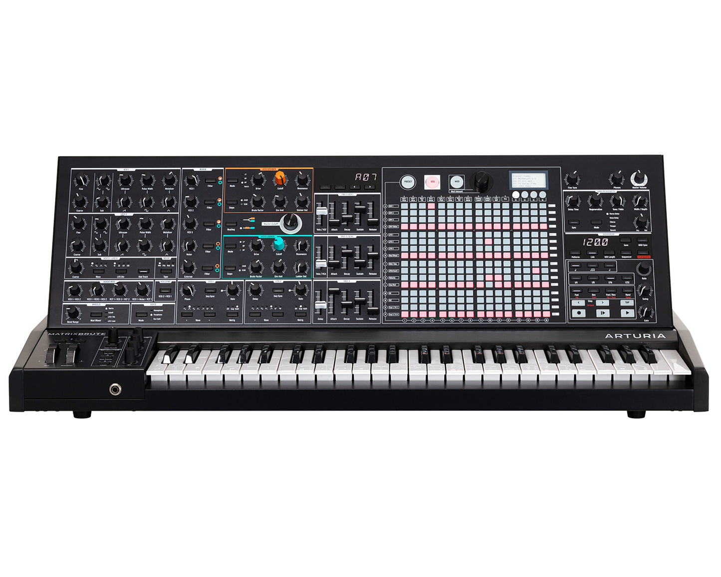 Arturia MatrixBrute Noir Limited Edition Analogue Monophonic Synthesizer