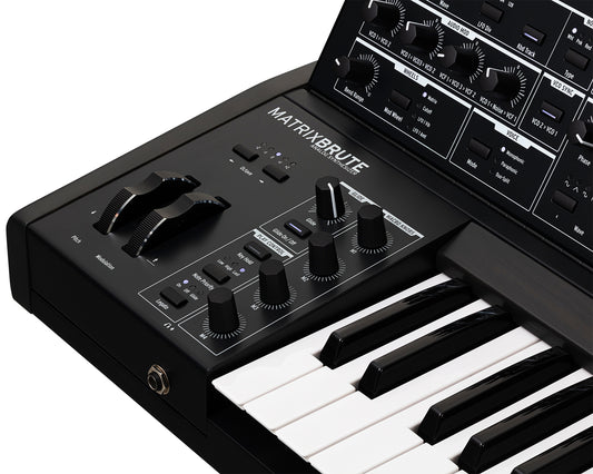 Arturia MatrixBrute Noir Limited Edition Analogue Monophonic Synthesizer