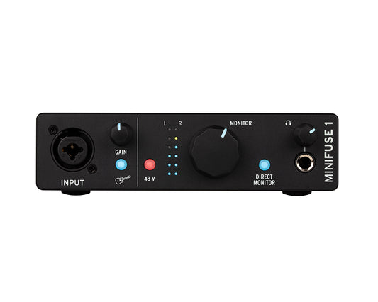 Arturia Minifuse 1 - Black - 1 in/2 out USB Interface