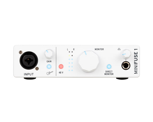 Arturia Minifuse 1 - White - 1 in/2 out USB 2 Interface White