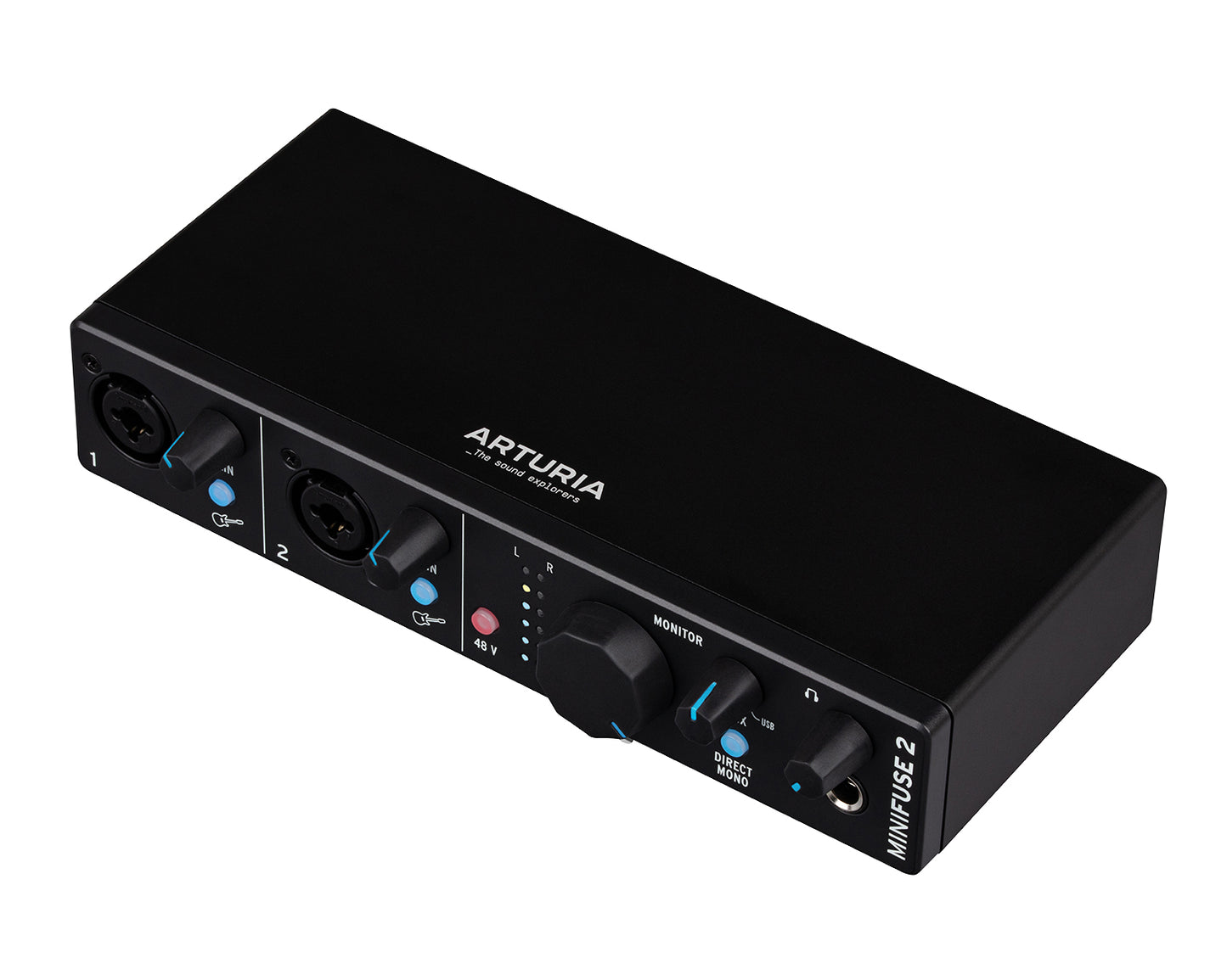 Arturia Minifuse 2 - Black - 2 in/2 out USB 2 Interface