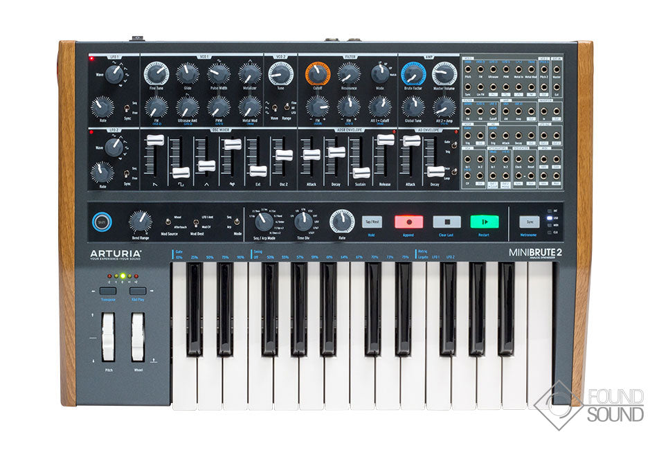Arturia Minibrute 2 Semi Modular Analog Synthesizer