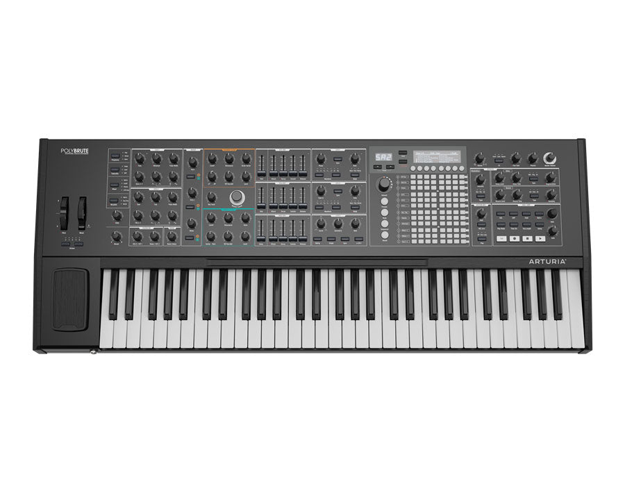 Limited Edition Arturia PolyBrute Noir 6-Voice 61-Note Analogue Synthesizer