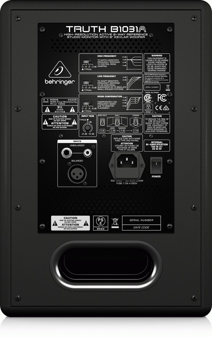 Behringer Truth B1031A Studio Monitor