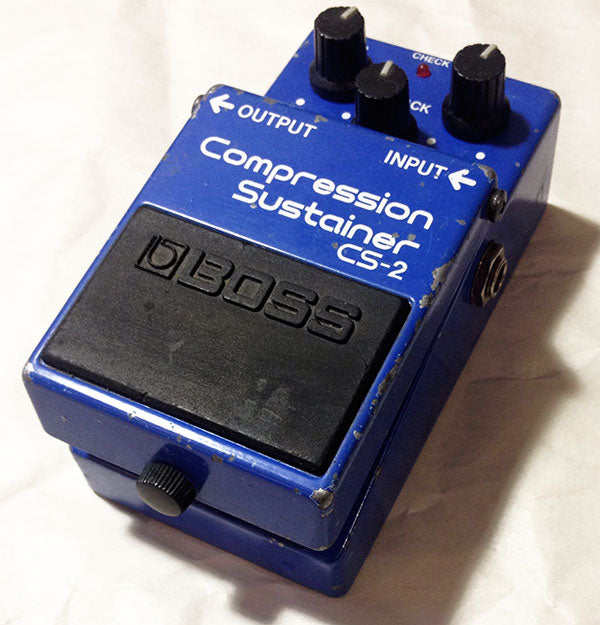 BOSS CS-2 Compression Sustainer – Found Sound BOSS CS-2 Compression Sustainer – Found Sound
