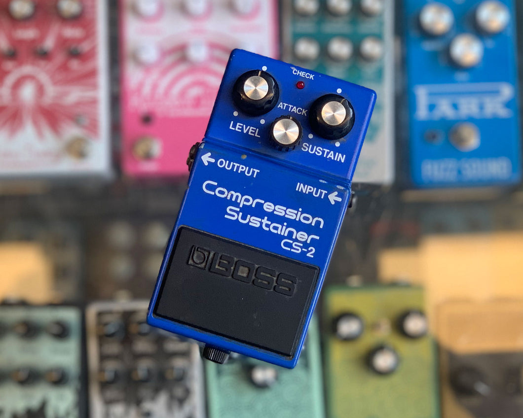 '86 BOSS CS-2 Compression Sustainer - Black Label